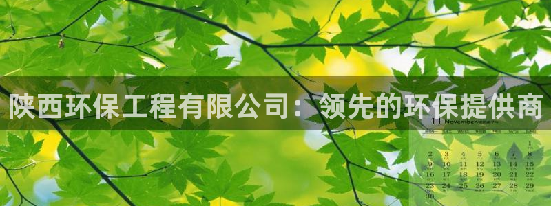 彩名堂客户端是永久免费吗是真的吗知乎：陕西环保工程有限公司：领先的环保提供商
