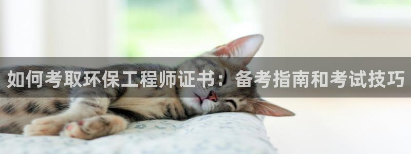 彩名堂怎么样：如何考取环保工程师证书