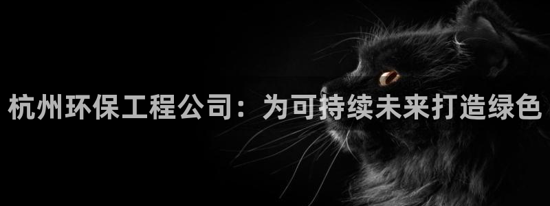 彩名堂怎么跟计划才不连挂：杭州环保工