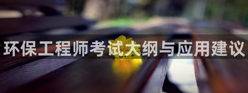 彩名堂人工计划客户端官网：环保工程师考试大纲与应用建议