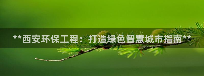 彩名堂官网计划：**西安环保工程：打