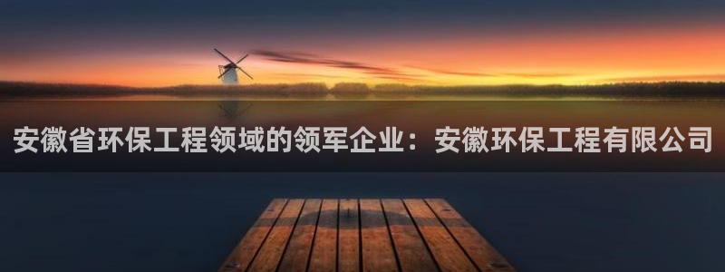 彩名堂预测：安徽省环保工程领域的领军