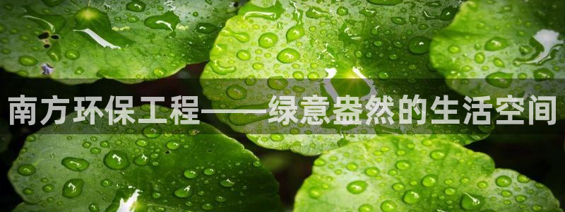彩名堂为什么突然不能用了：南方环保工