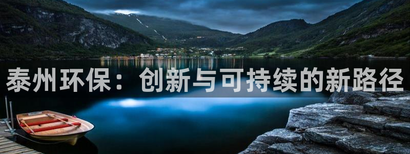 彩名堂为啥又不能用了：泰州环保：创新与可持续的新路径