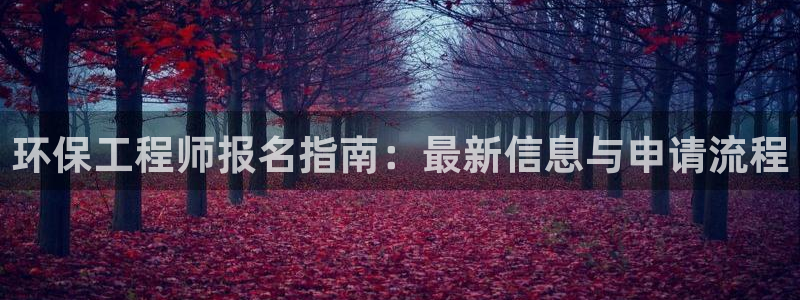 彩名堂怎么不能用了：环保工程师报名指南：最新信息与申请流程